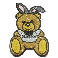 双面多色亮片绣花、珠片绣、亮片绣、钉珠绣、珠片绣花厂、绣花厂